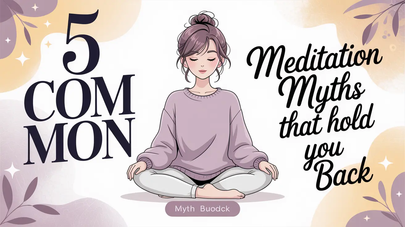 5 Common Meditation Myths That Hold You Back