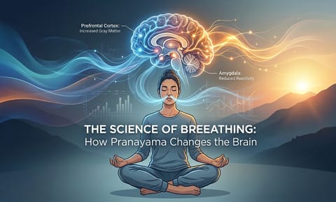 The Science of Breathing: How Pranayama Changes the Brain