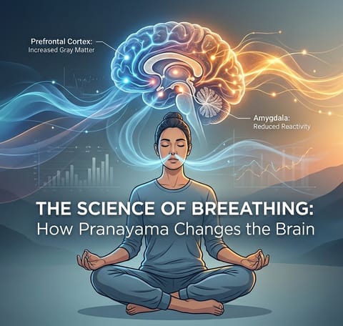 The Science of Breathing: How Pranayama Changes the Brain