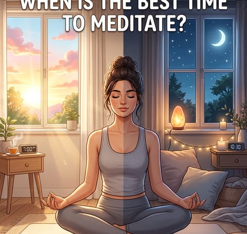 Morning vs. Night: When is the Best Time to Meditate?
