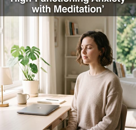 How To Manage High-Functioning Anxiety With Meditation